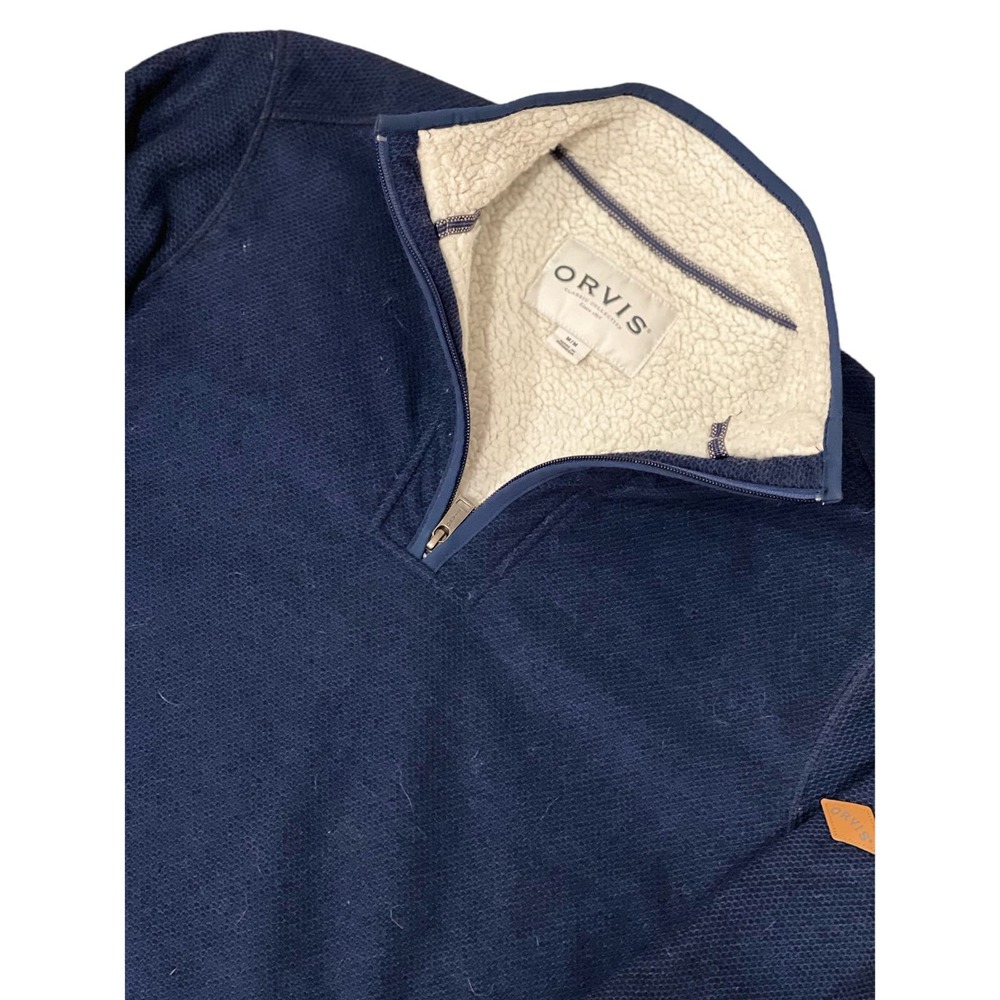 Orvis Fleece Lined 1/4 zip, M, #563-U‎